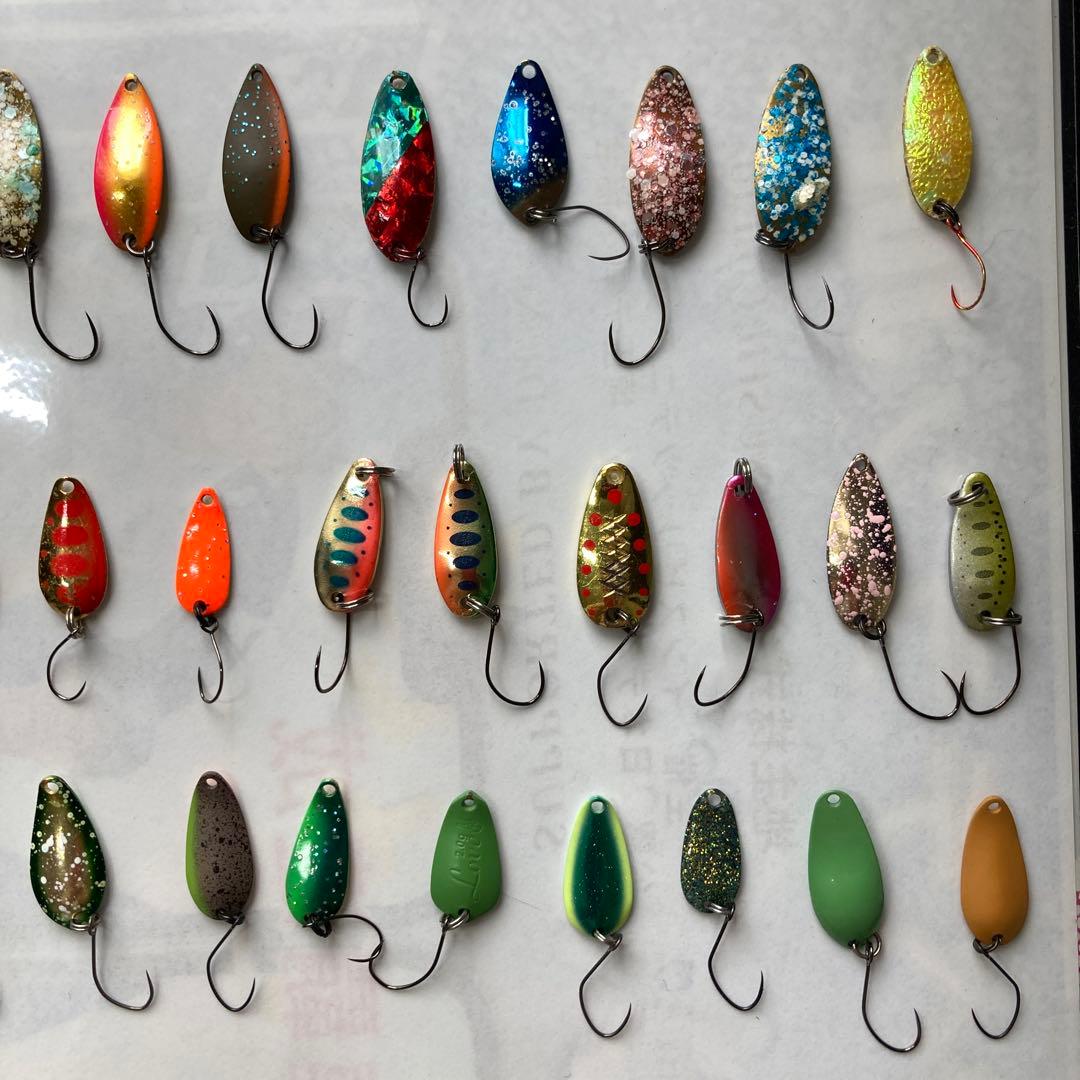 管釣りスプーン90個詰め合わせ　ブランド各種