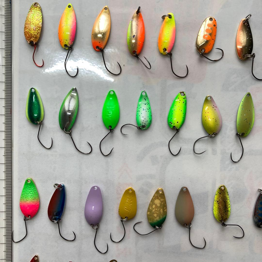 管釣りスプーン90個詰め合わせ　ブランド各種