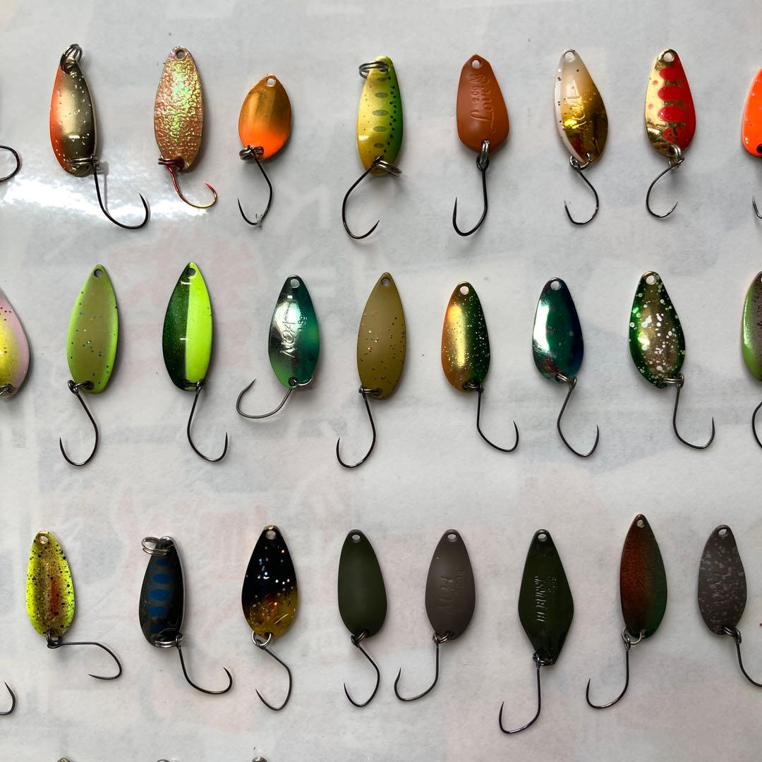 管釣りスプーン90個詰め合わせ　ブランド各種