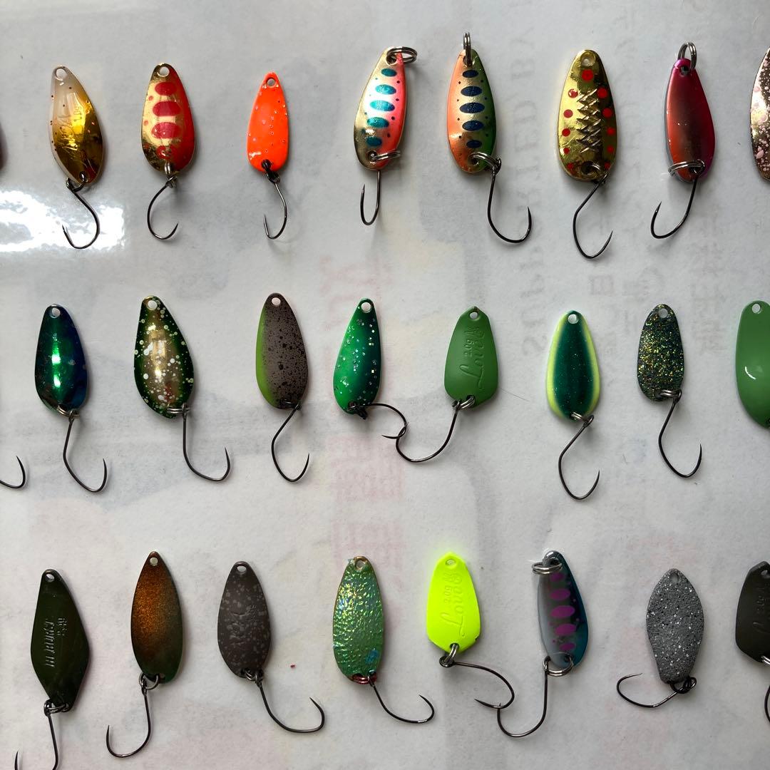 管釣りスプーン90個詰め合わせ　ブランド各種