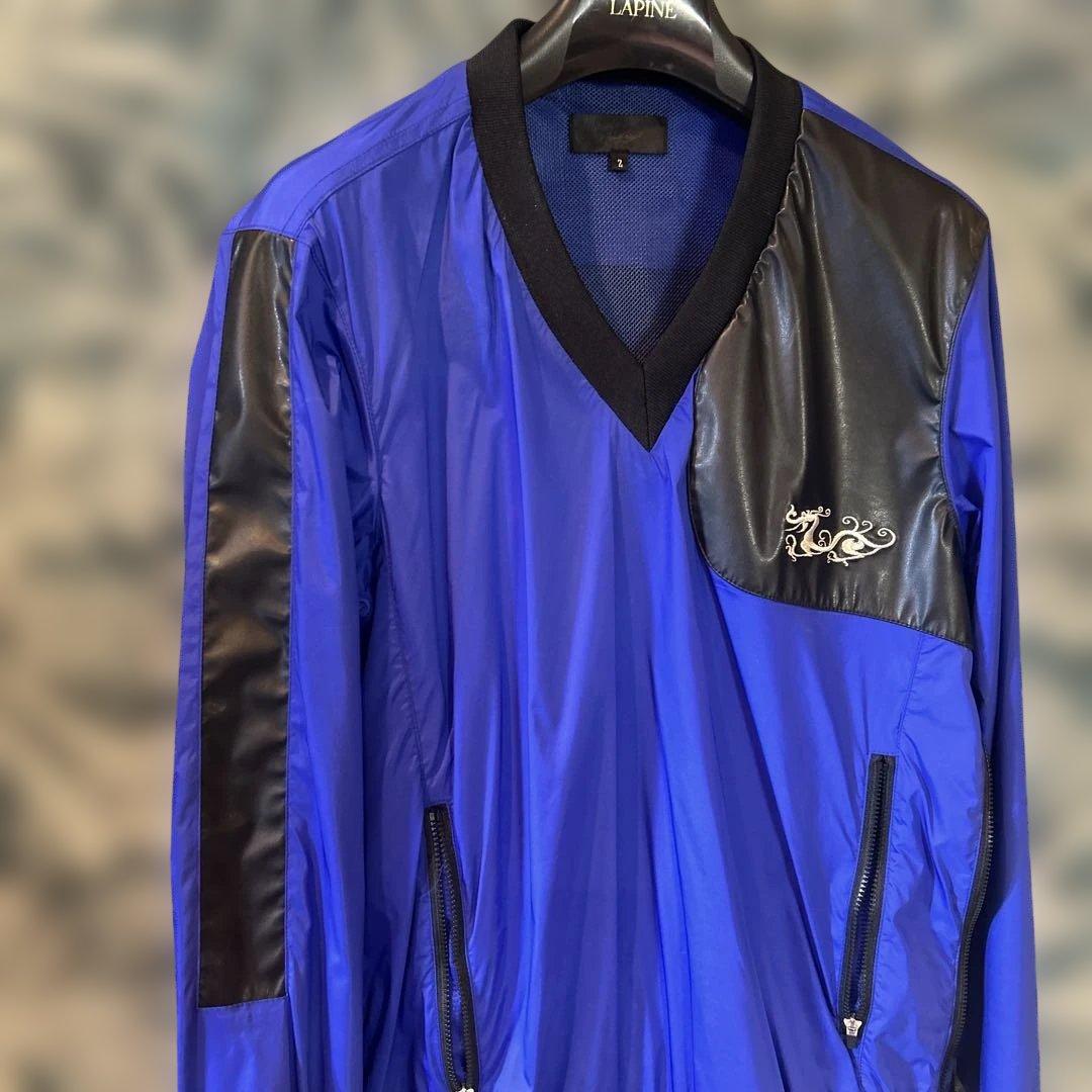 ナイロンVネックブルゾン　サイズ2