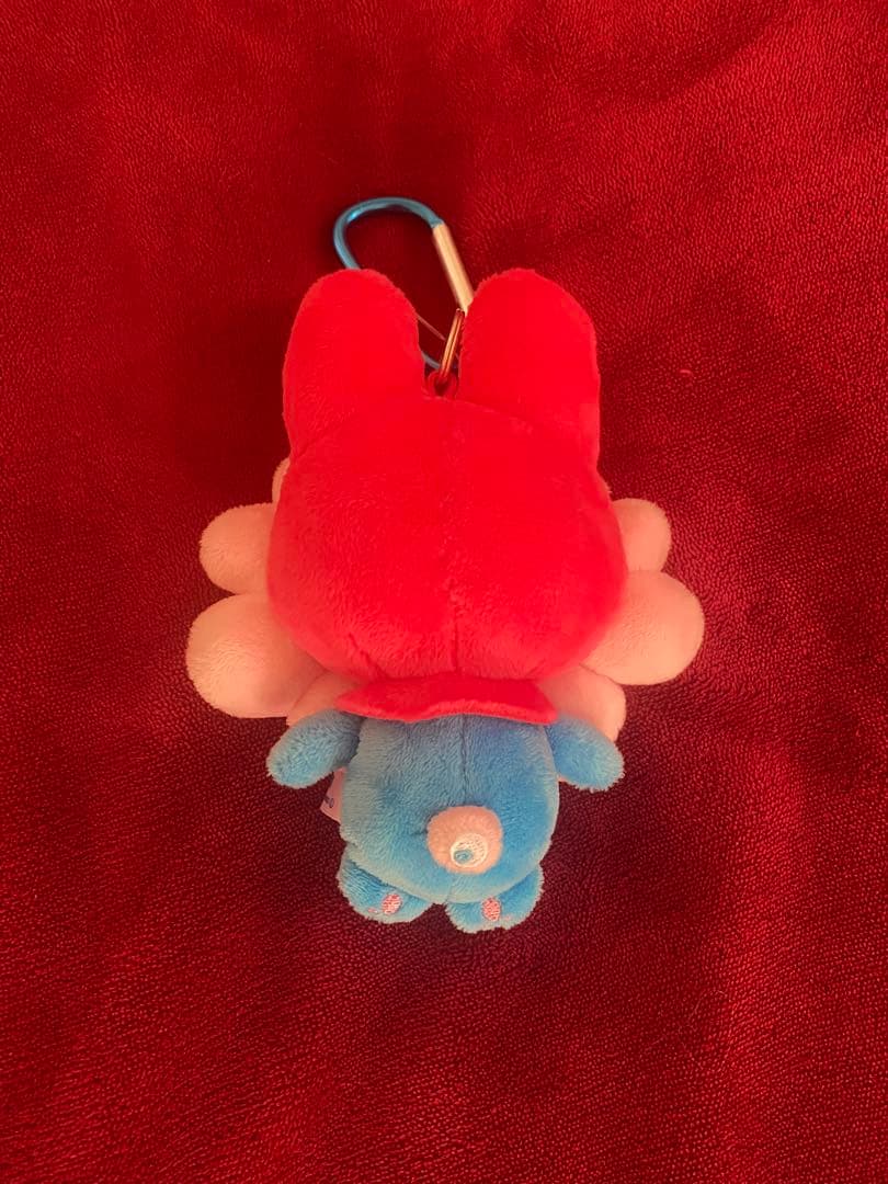 ミャクミャク　マイメロディ ぬいぐるみキーホルダー