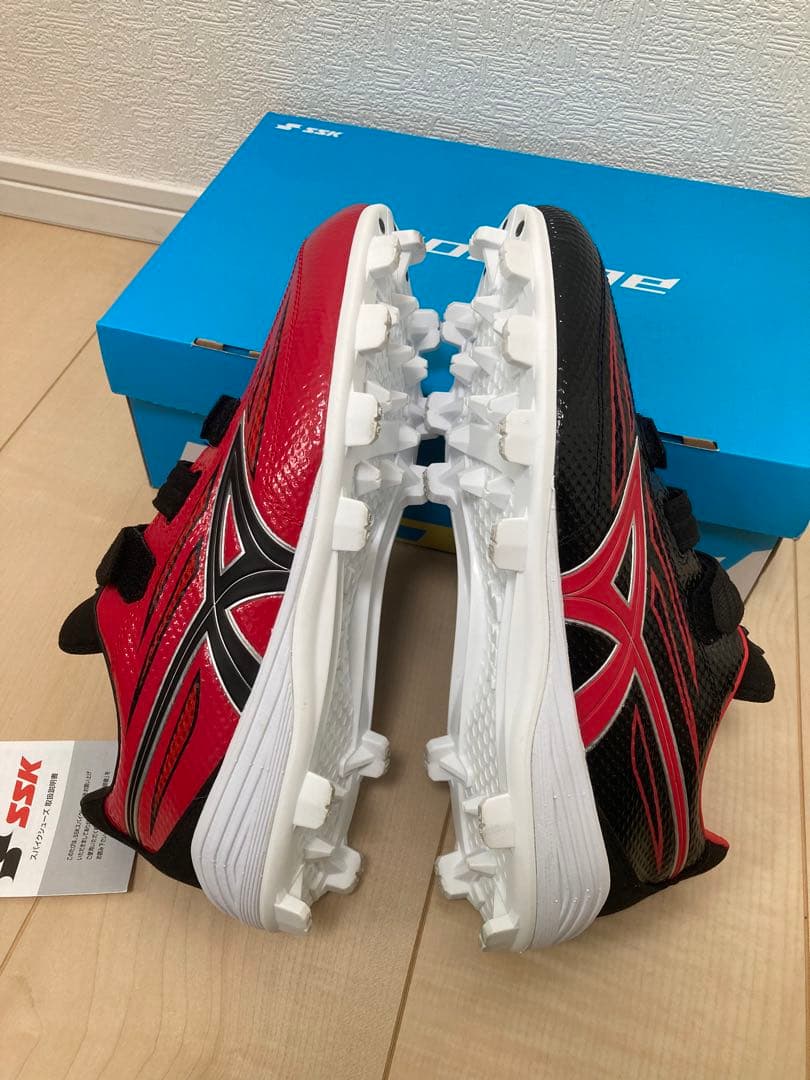 【新品・未使用】エスエスケーSSK/野球/スタッドスパイク★左右非対称デザイン★