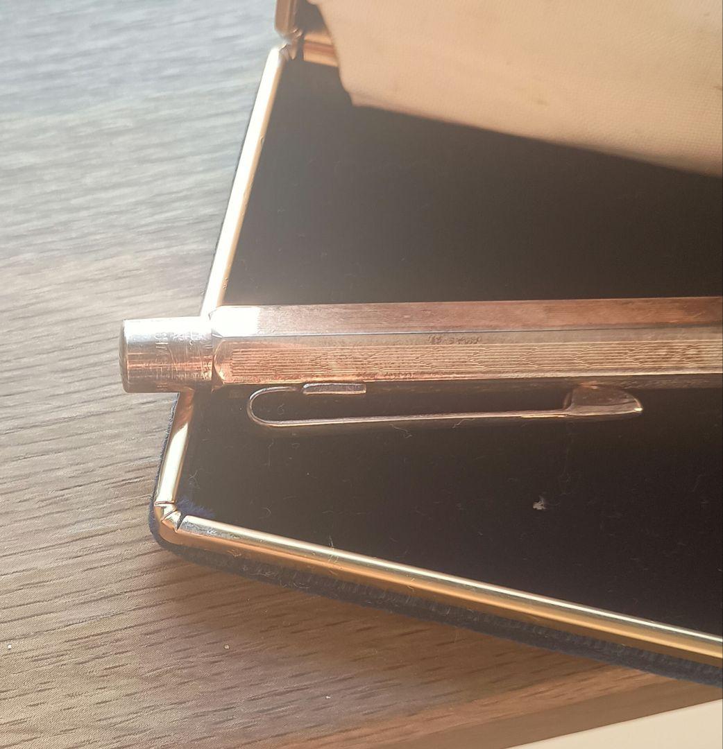 カランダッシュ　エクリドール　シェブロン　ボールペン　年代物