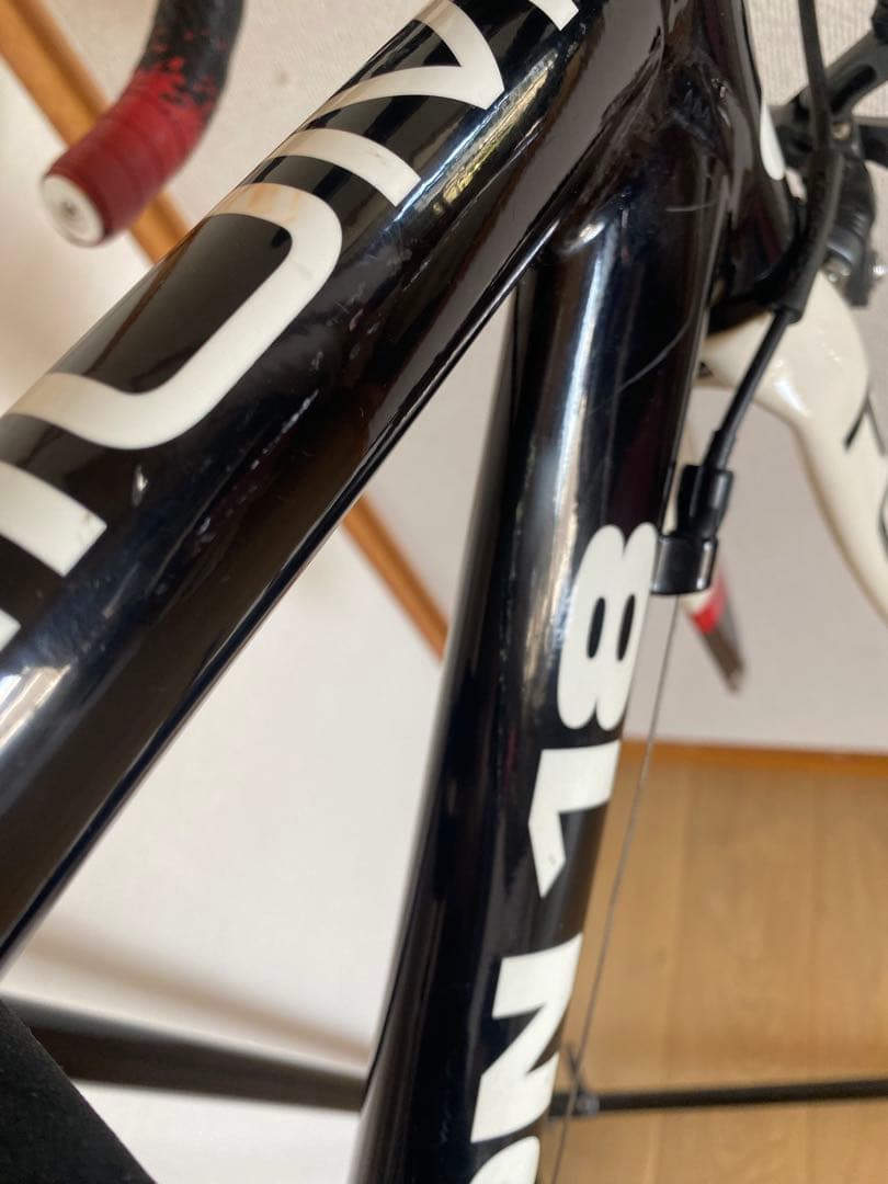 ARGON18 ロードバイクフレーム ブラック/レッド サイズ XS アルテグラ