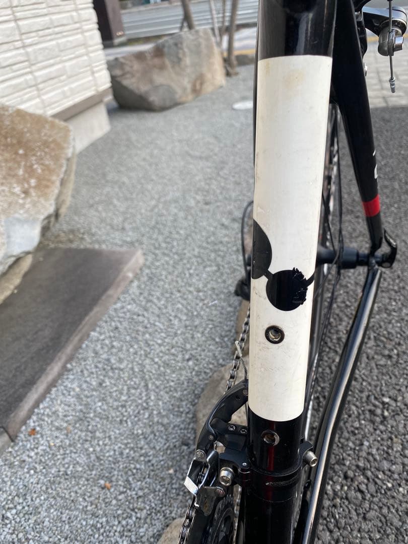 ARGON18 ロードバイクフレーム ブラック/レッド サイズ XS アルテグラ