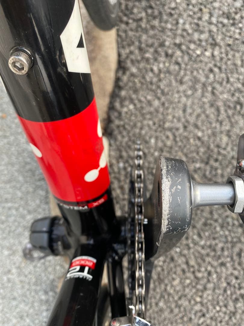 ARGON18 ロードバイクフレーム ブラック/レッド サイズ XS アルテグラ