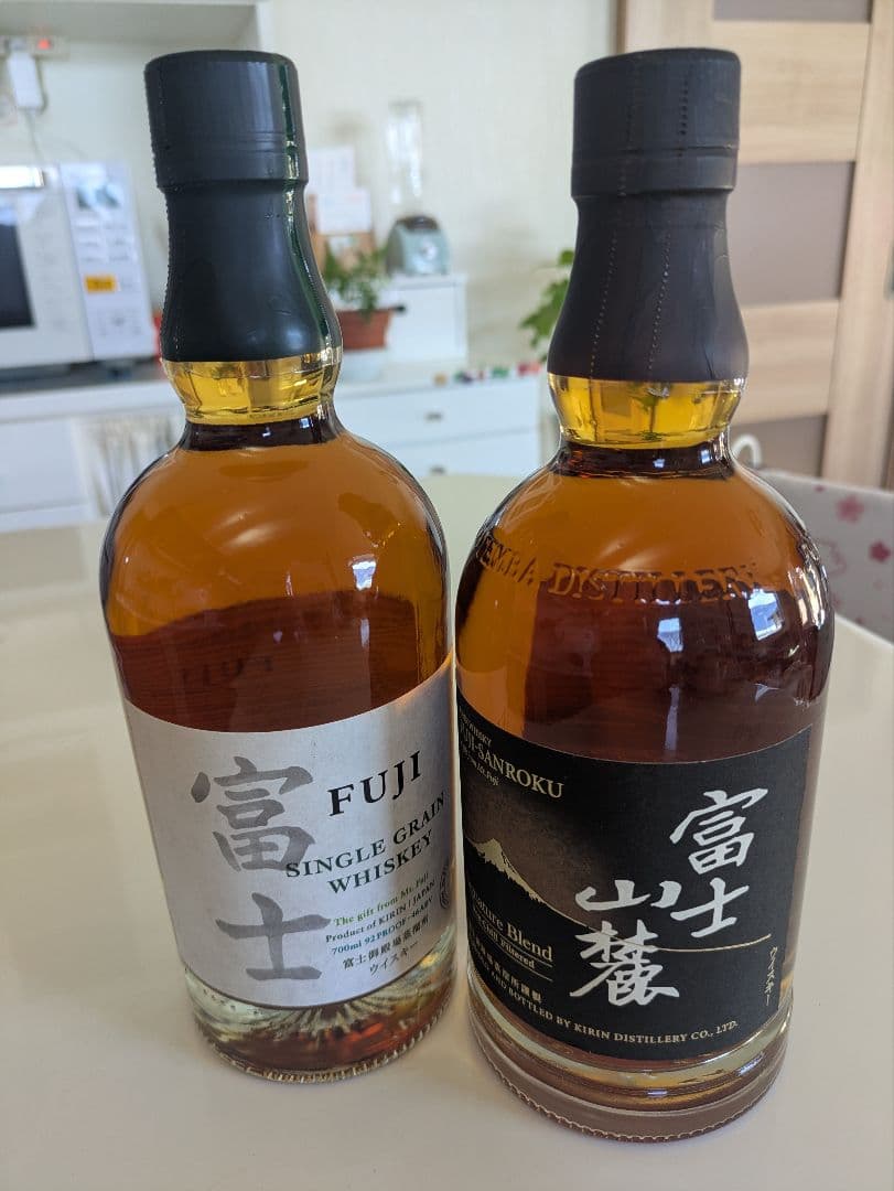 ウイスキー富士、富士山麓の2本セット