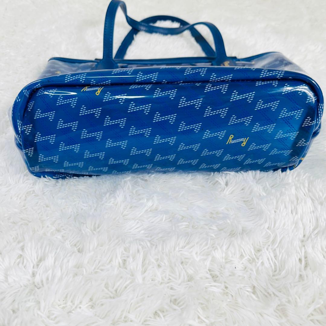 レザレクション　クリア　カートバッグ　ブルー　ゴルフ