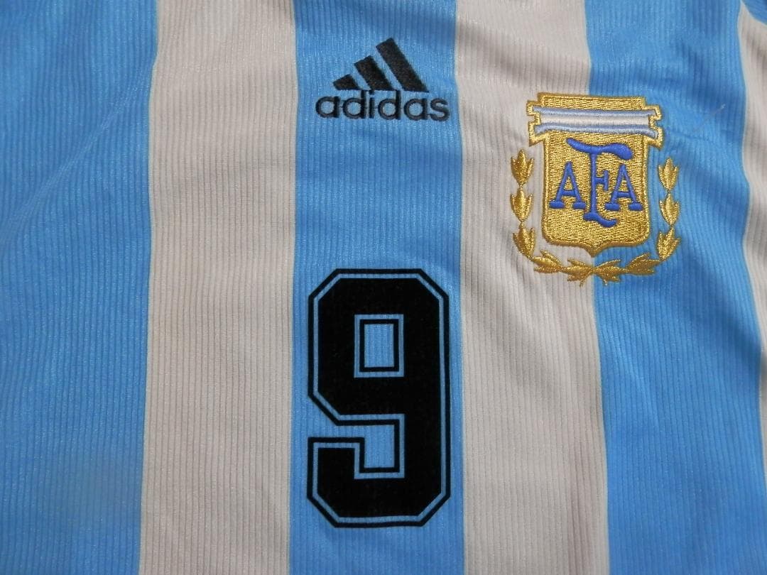 【NEW】【バティストゥータ】【フランスW杯着用】アルゼンチン代表(1998)