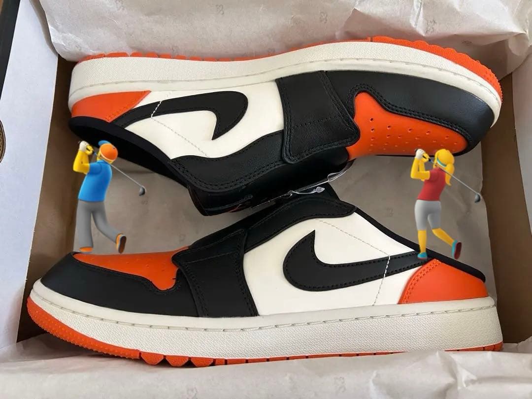 NIKE エアジョーダン 1 ゴルフ ミュール シャッタード バックボード