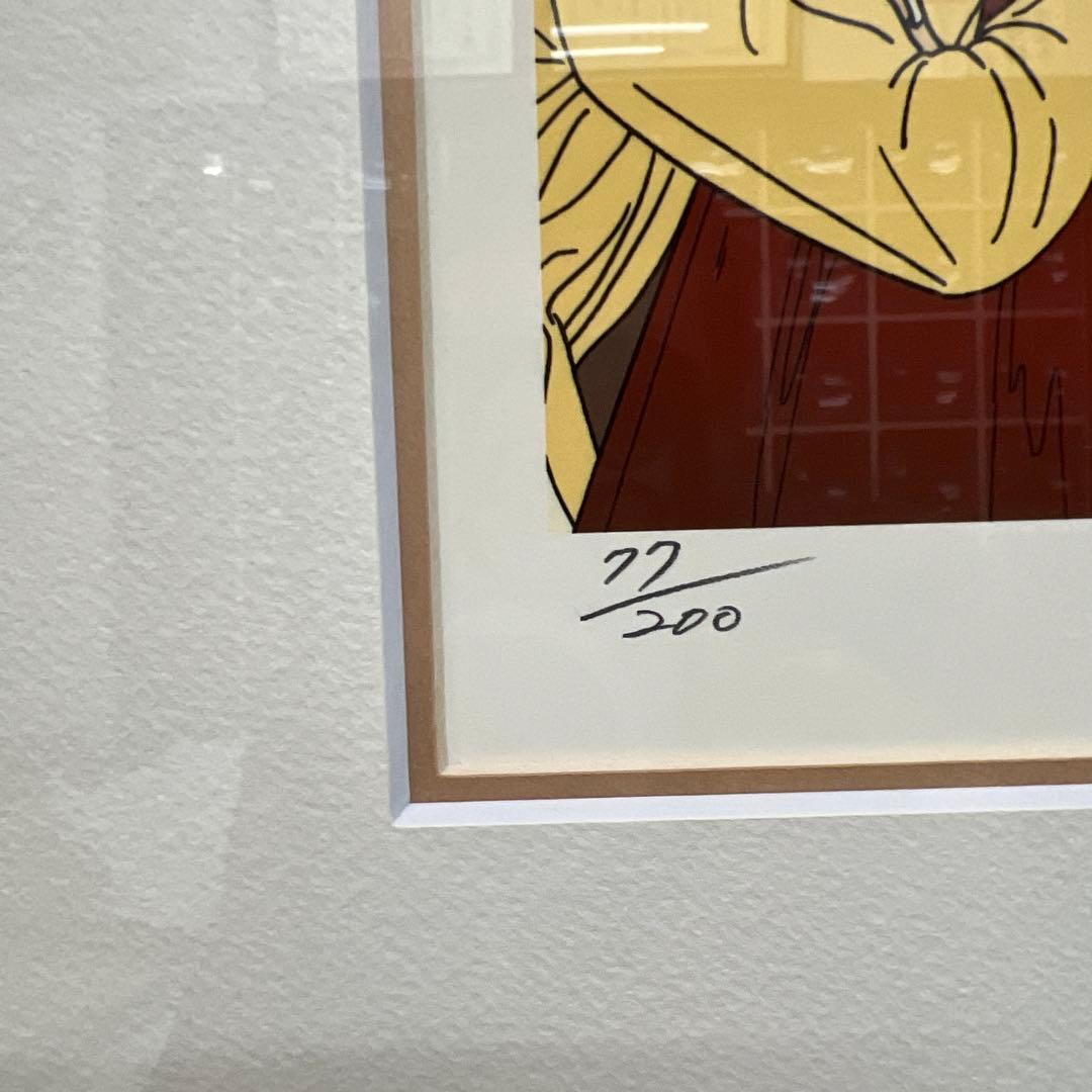 わたせせいぞう 版画　たそがれ色のバラード　Ed.77/200 直筆サイン入り