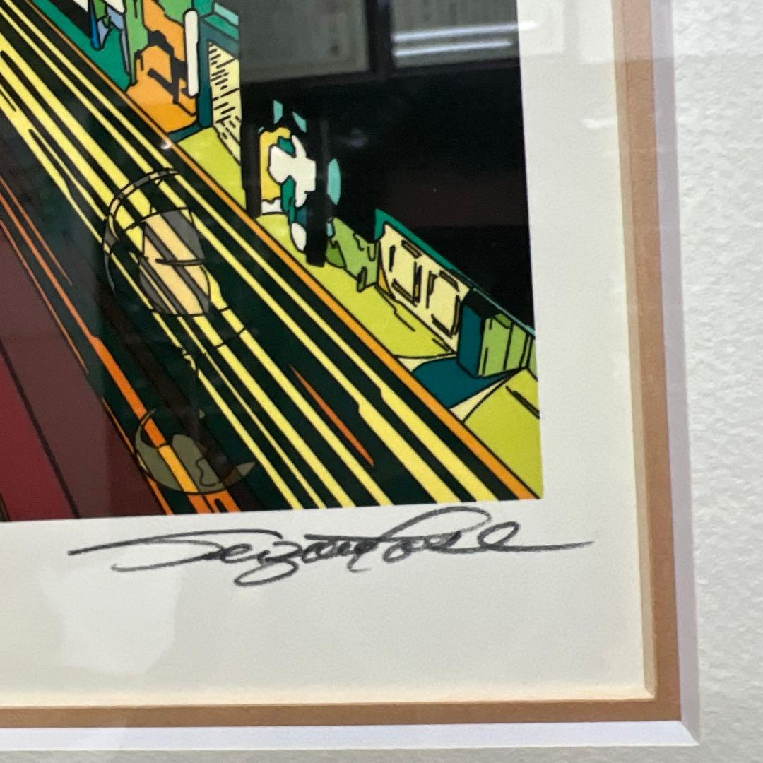 わたせせいぞう 版画　たそがれ色のバラード　Ed.77/200 直筆サイン入り