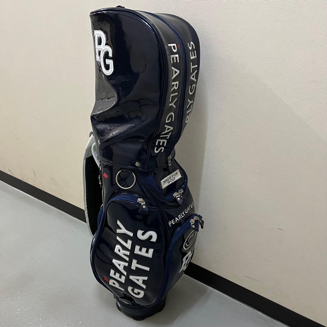 PEARLY GATES キャディバッグ ネイビー