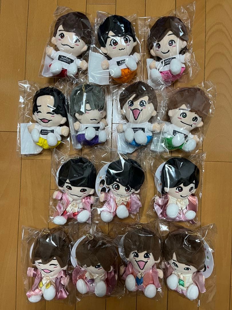 新品★なにわ男子 ちびぬい 14体 セット 第一弾 第二弾 はぴぬい