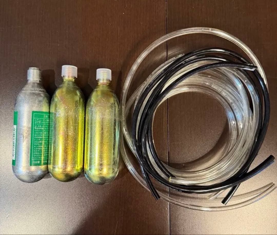 水草用 CO2フルセットx2 + CO2ボンベ+エアポンプ+おまけ