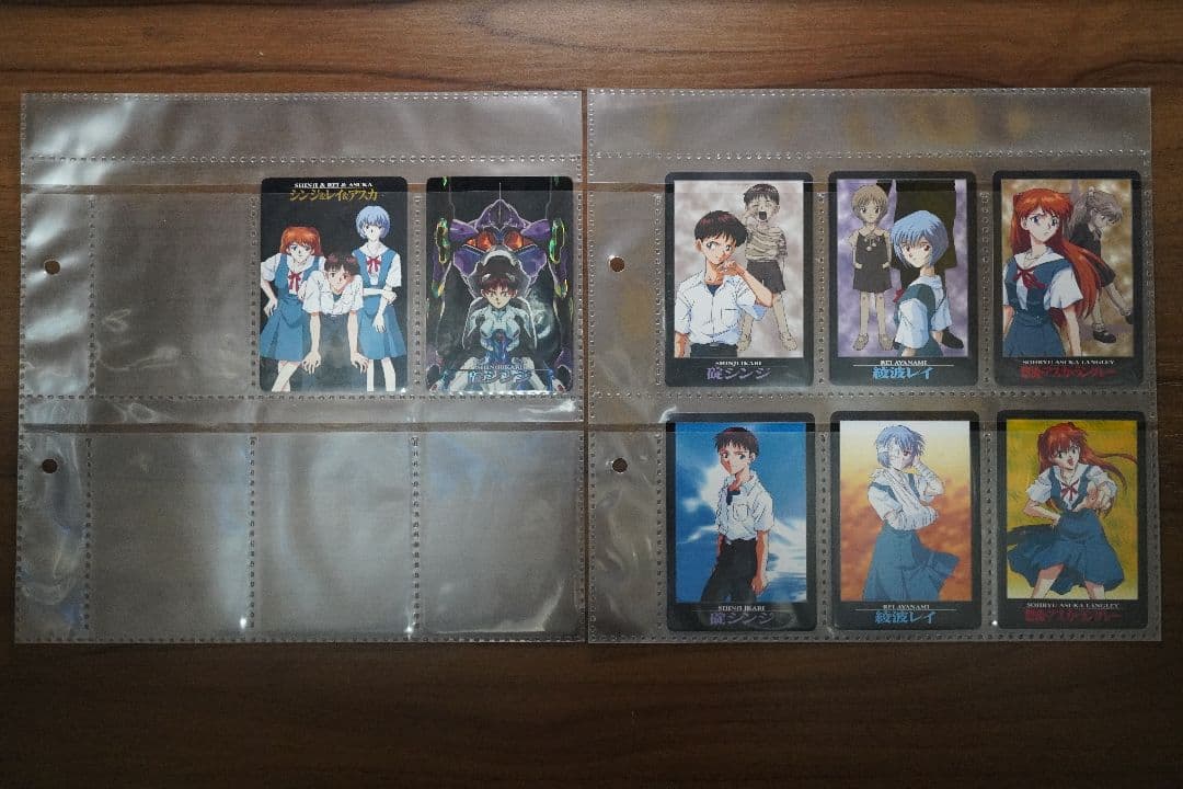 セガ 新世紀エヴァンゲリオン カードダス 1996 1997 75枚 初版含む