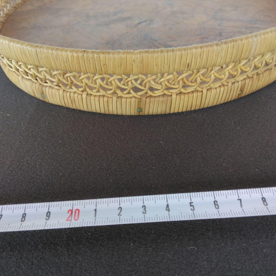 お盆　スポルテッド　珍品　無垢