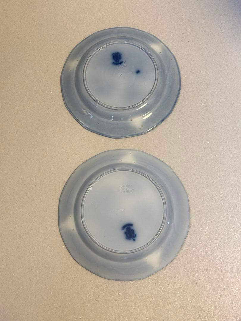 【土日、祝日SALE中】 19世紀後半のヨーロッパ製アンティーク陶器皿