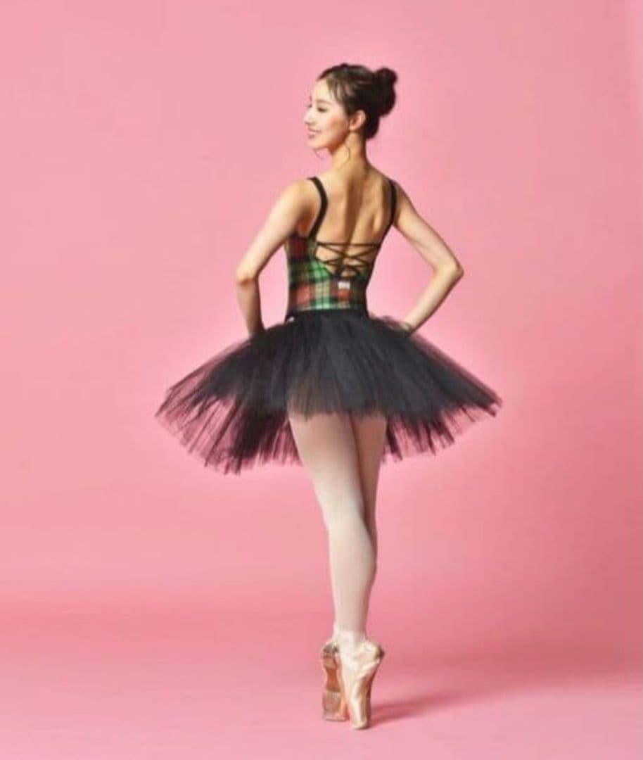 stina スティナ　P チェック柄レオタード