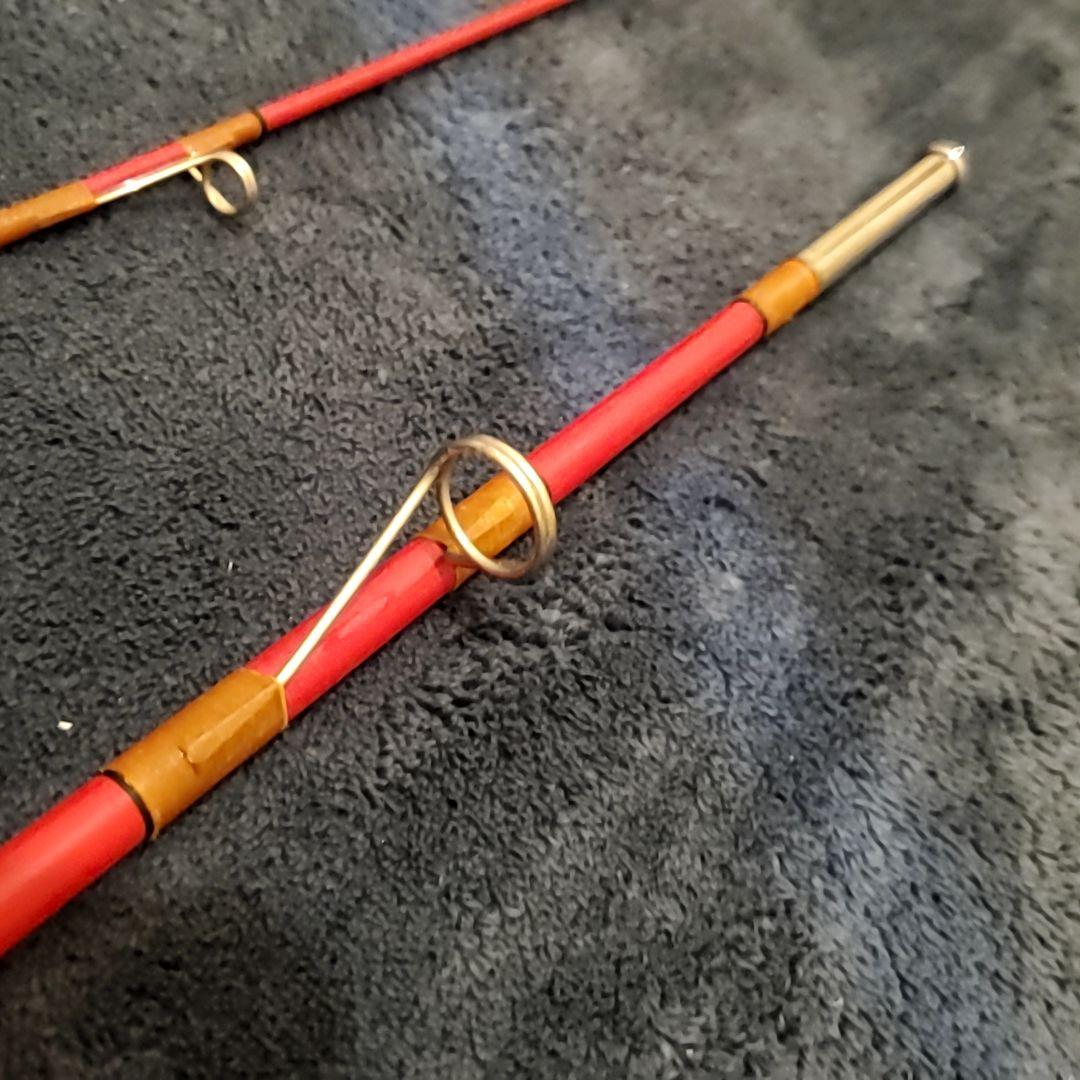 オールド レトロ ビンテージ グリップ ロッド トップウォーター