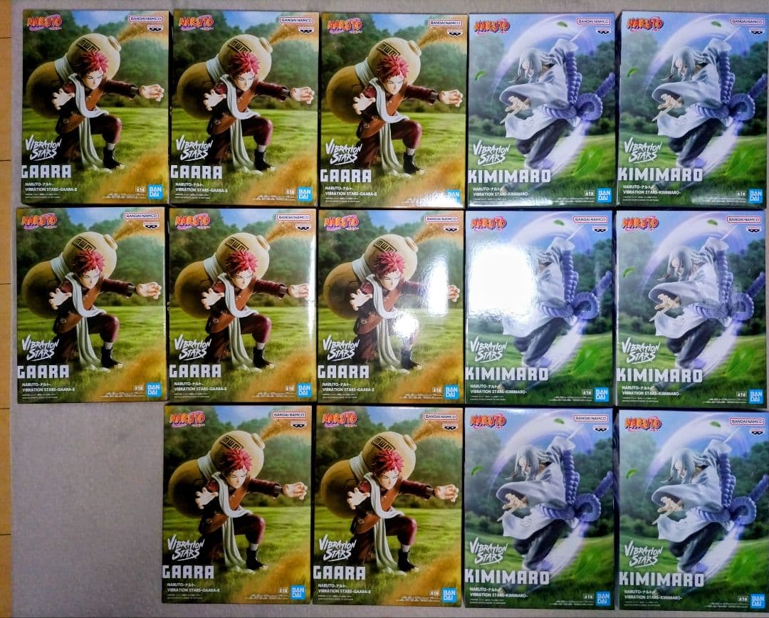 NARUTO　ナルト　フィギュア VIBRATION STARS　我愛羅　君麻呂