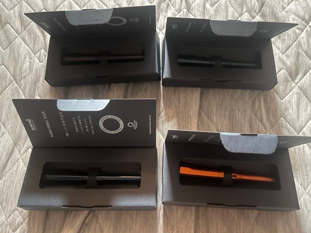 最安値　新品未使用　クルトガダイブ4色セット KURUTOGA DIVE