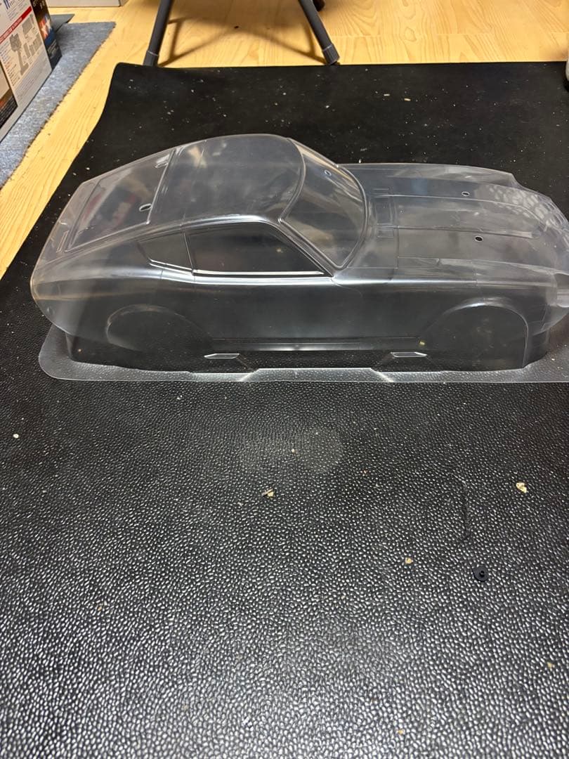 タミヤ1/10RCカー用クリアボディ フェアレディ240Z ラリー仕様