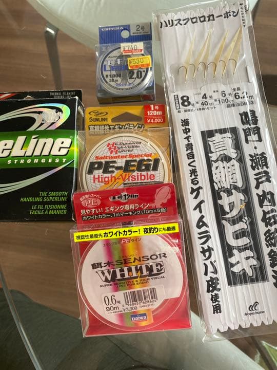 釣具(糸・サビキ) 新品未使用