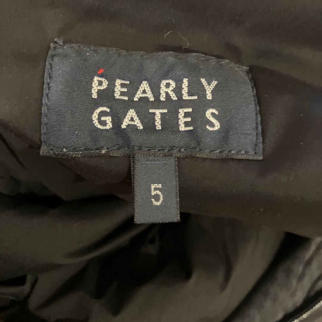 ノ*ル様 PEARLY GATES ブラックパンツ サイズ5