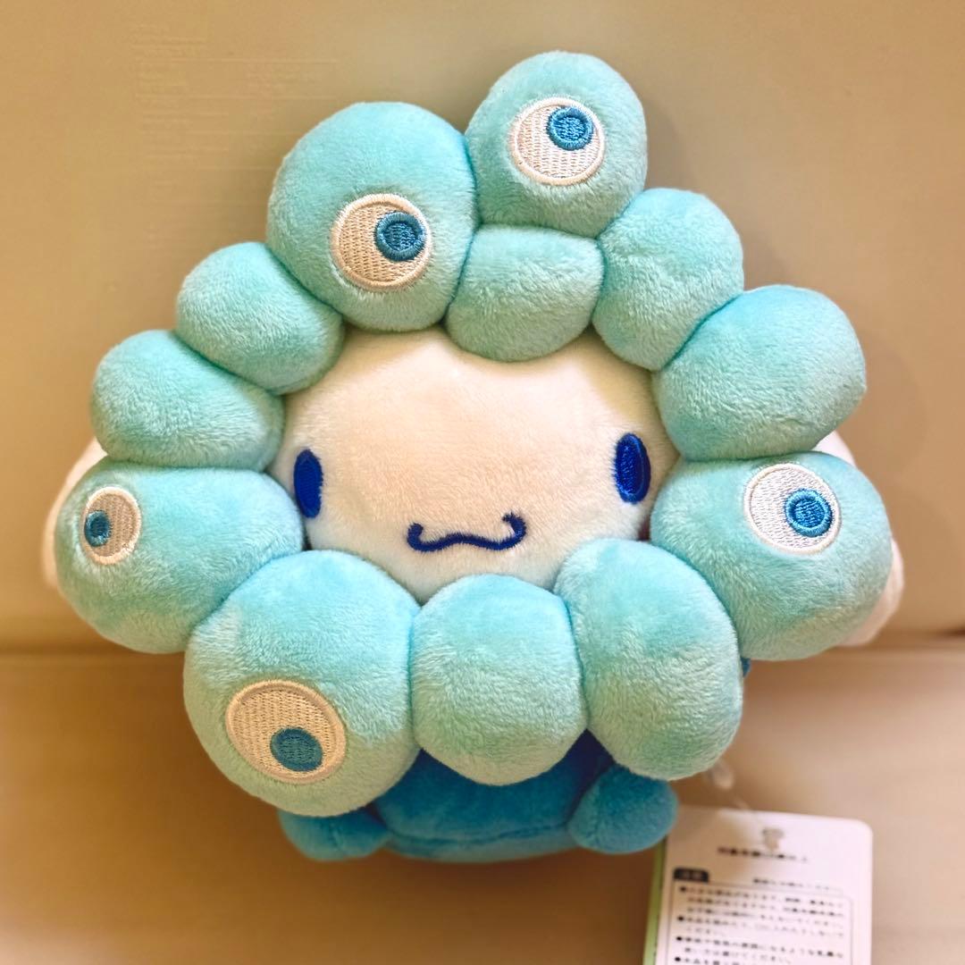 【新品】シナモロール　ミャクミャクなりきり　ぬいぐるみM