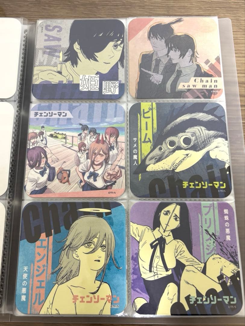 チェンソーマン アートコースター BOX 全45種 特典3種付き