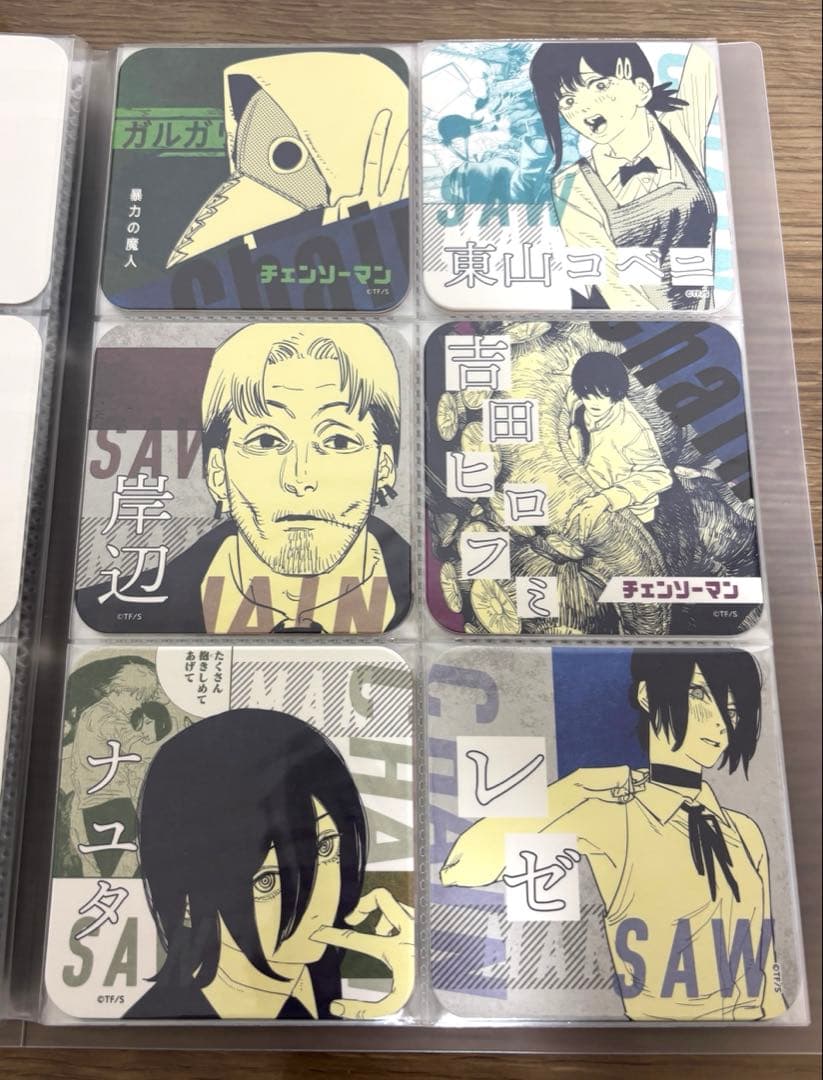 チェンソーマン アートコースター BOX 全45種 特典3種付き