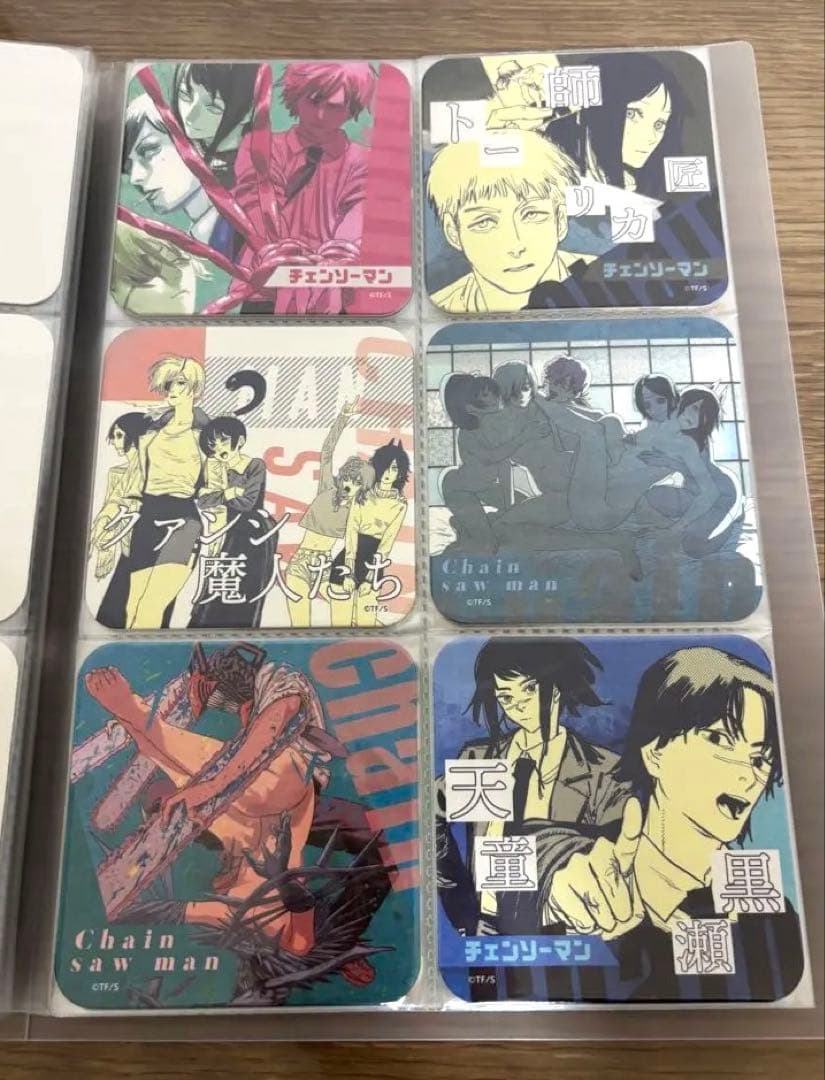 チェンソーマン アートコースター BOX 全45種 特典3種付き