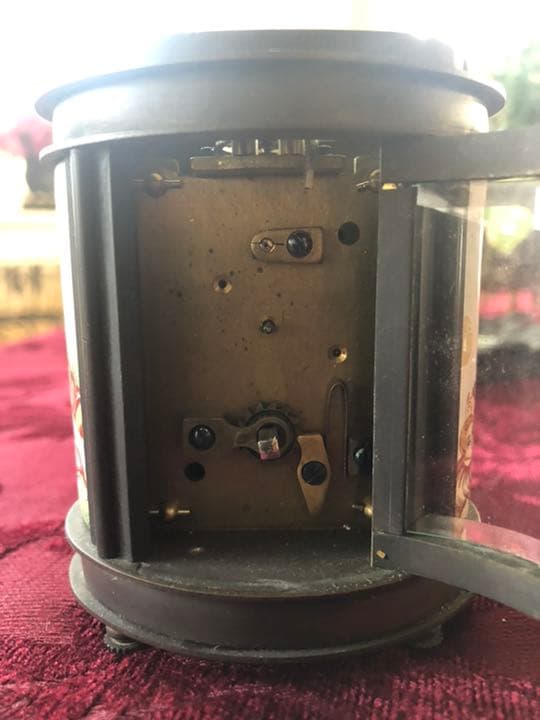 アンティーク　フランス製　置き時計　　　v