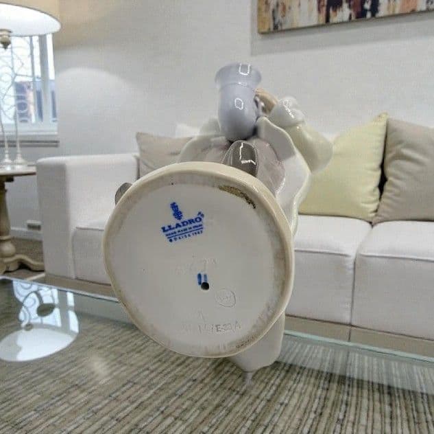 【美品】リヤドロ LLADRO No.5471「悲しきサックス」置物