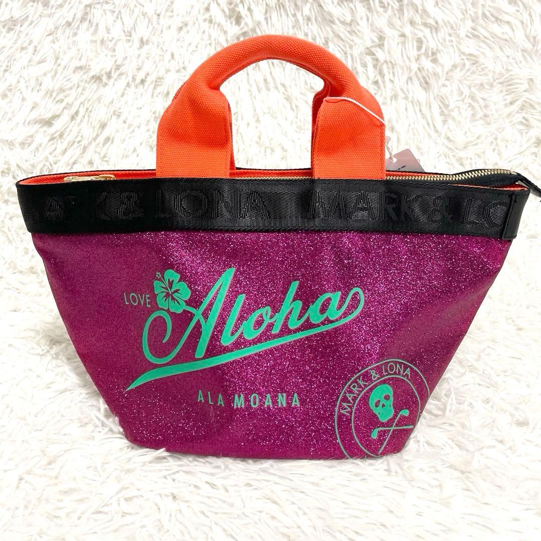 タグ付き未使用✨ MARK&LONA マークアンドロナ カートバッグ ピンクラメ