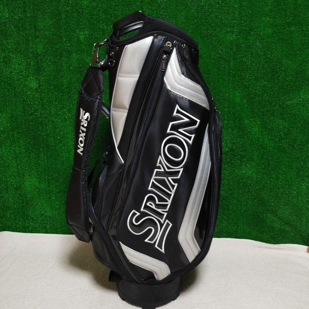 Srixon キャディバッグ ブラック/シルバー　フードなし　※美品※