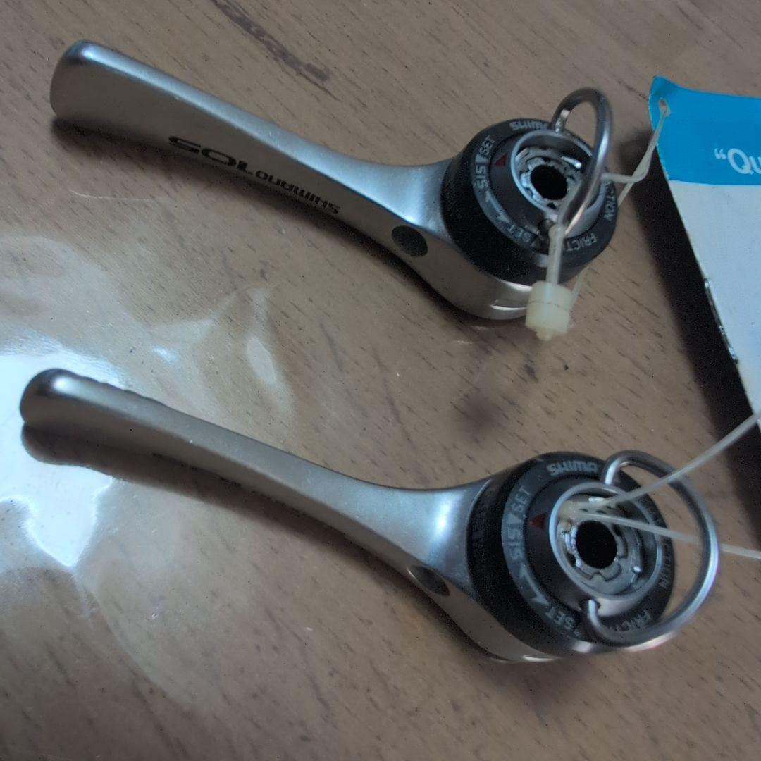 SHIMANO 105 フロント＆リアディレイラー、シフトレバー組 未使用品！