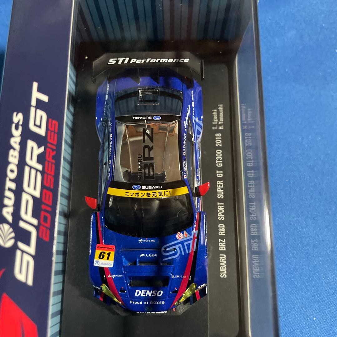 エブロ スーパーGT 2018 スバルBRZ R&D SPORT 1/43