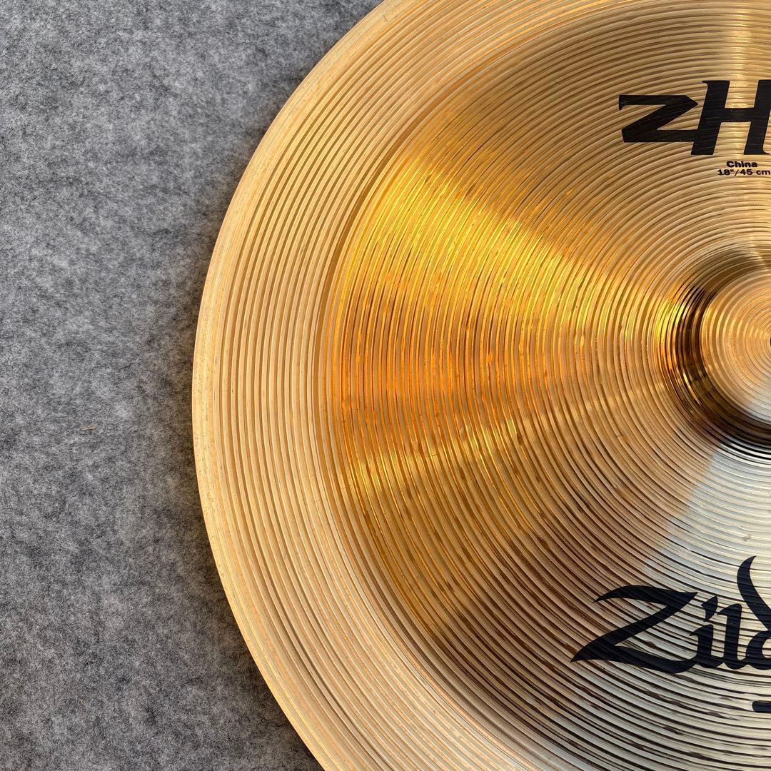 【送料込】Zildjian ZHT 18\" チャイナシンバル【美品】