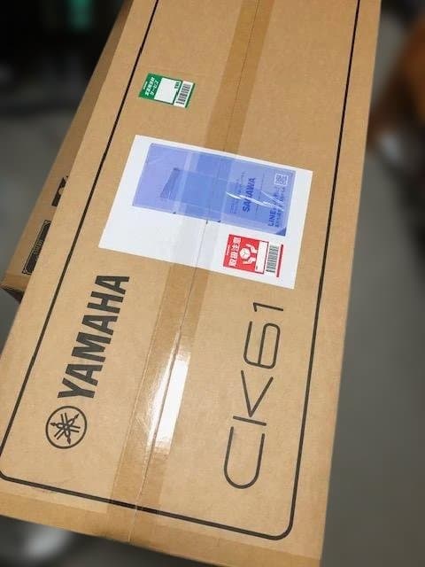 YAMAHA シンセサイザーCK61・純正ケース付き