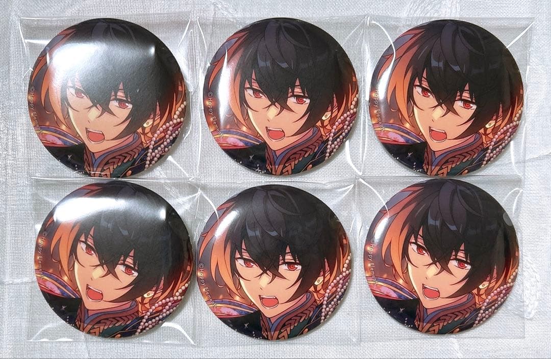 朔間凛月 フィーチャースカウト缶バッジ&シャッフルスカウト缶バッジセット