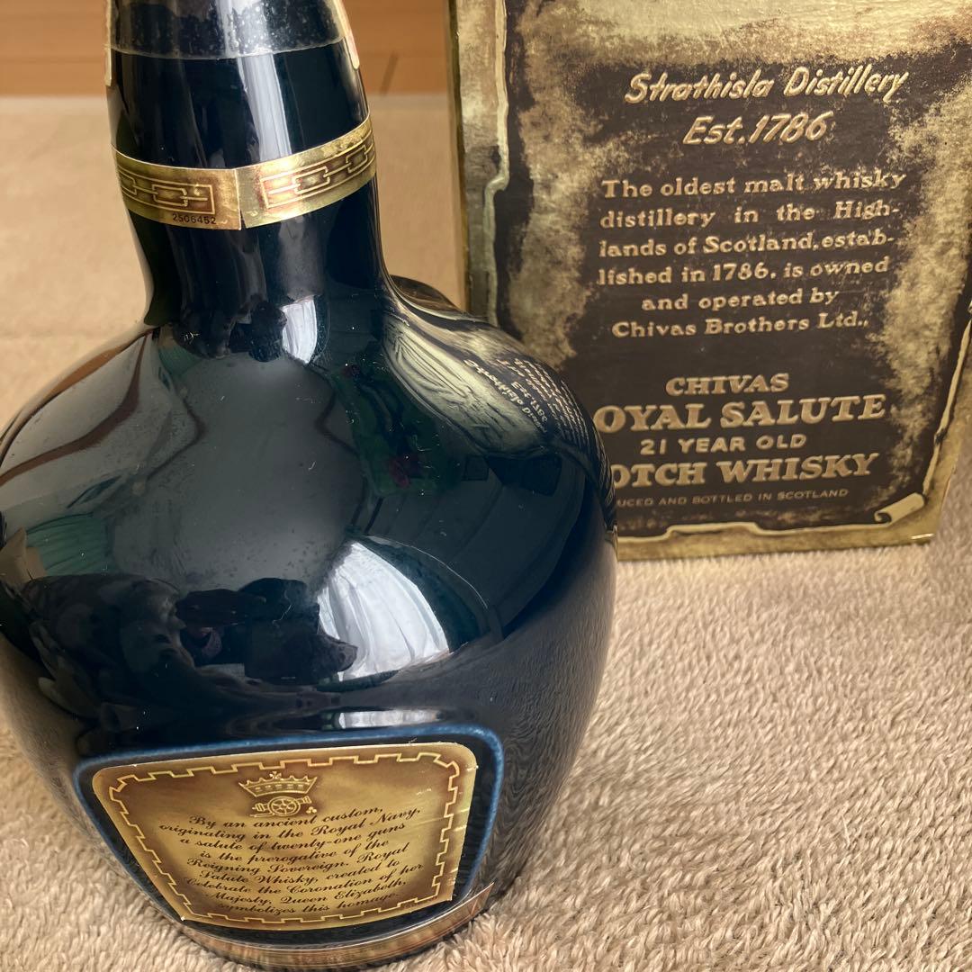 ロイヤルサルートSCOTCH WHISKY 21年古酒　 未開栓