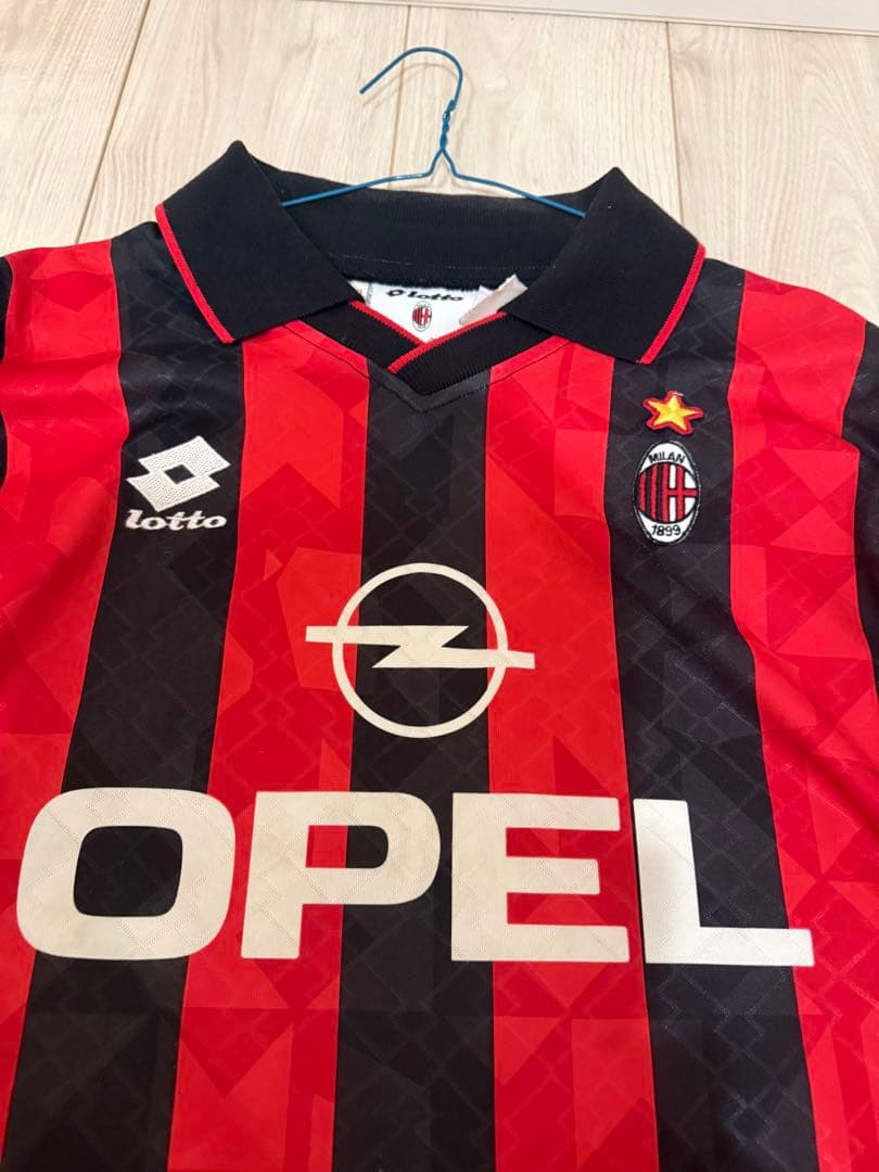 95-96 ミラン支給　ユニフォーム　実使用　26番 Sordo選手