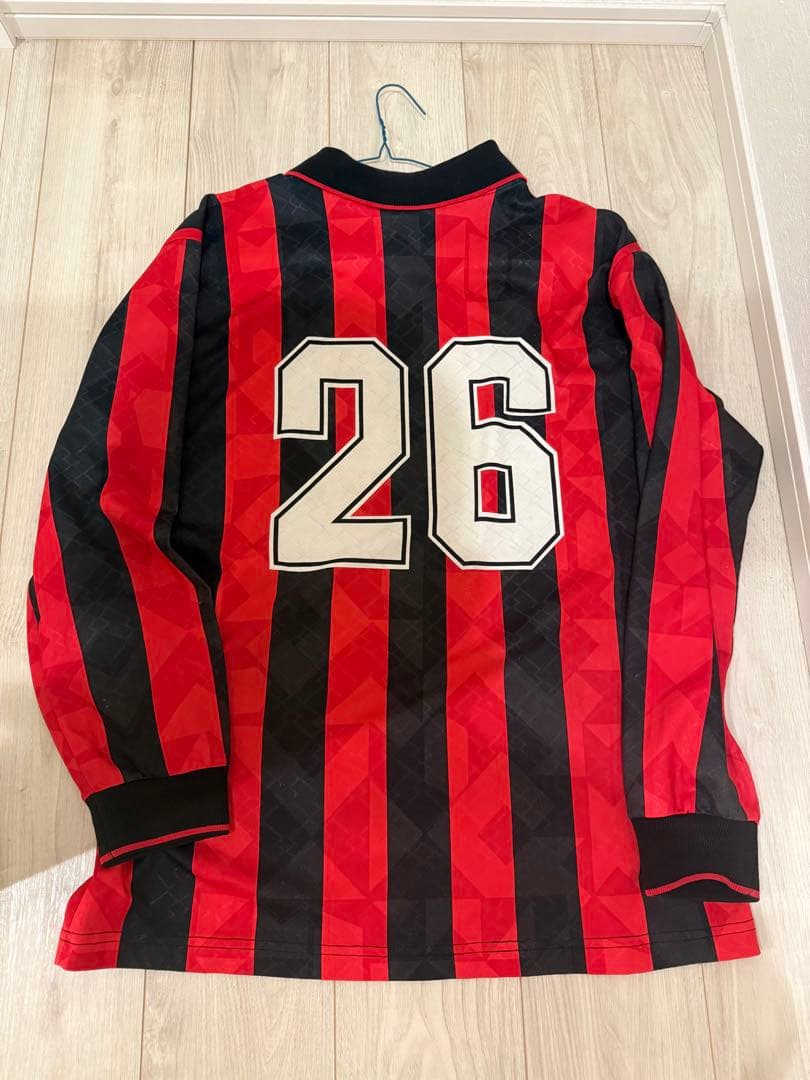 95-96 ミラン支給　ユニフォーム　実使用　26番 Sordo選手