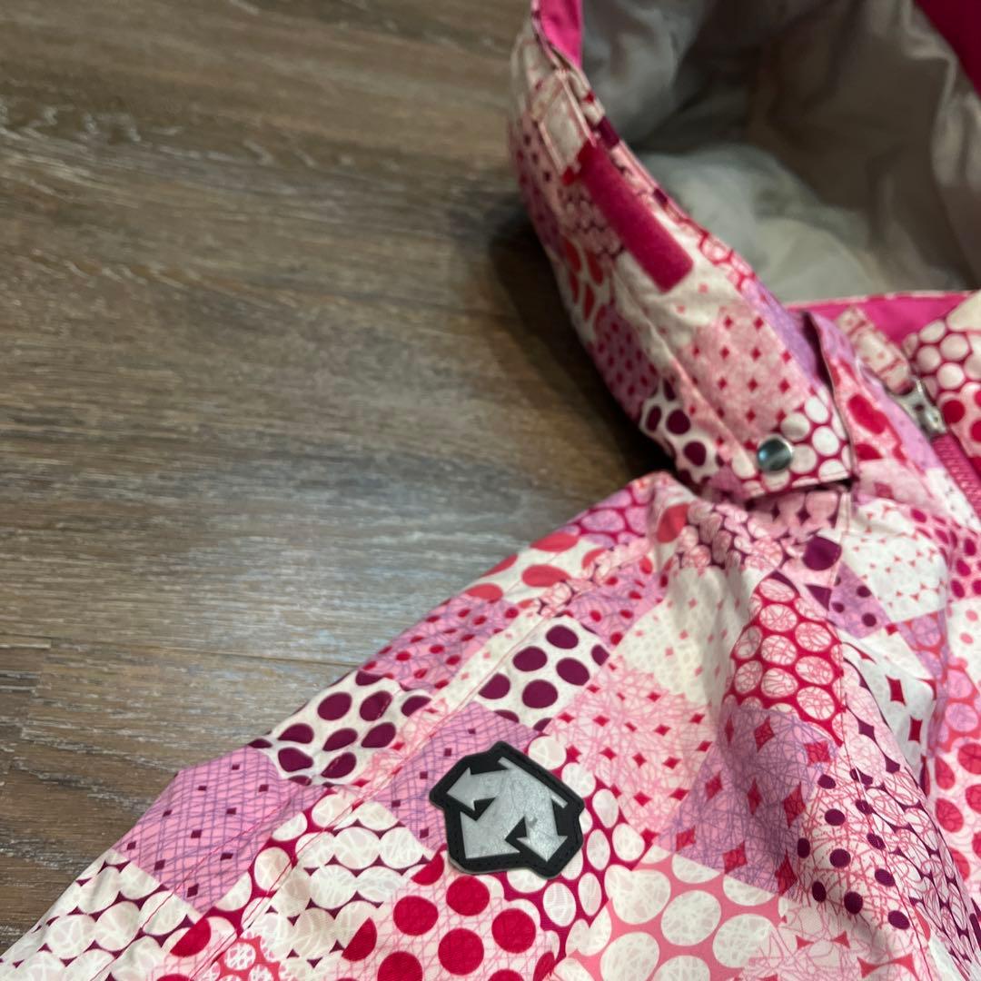 デサント　美品　　セットアップ　上下　スキーウェア　150 女の子