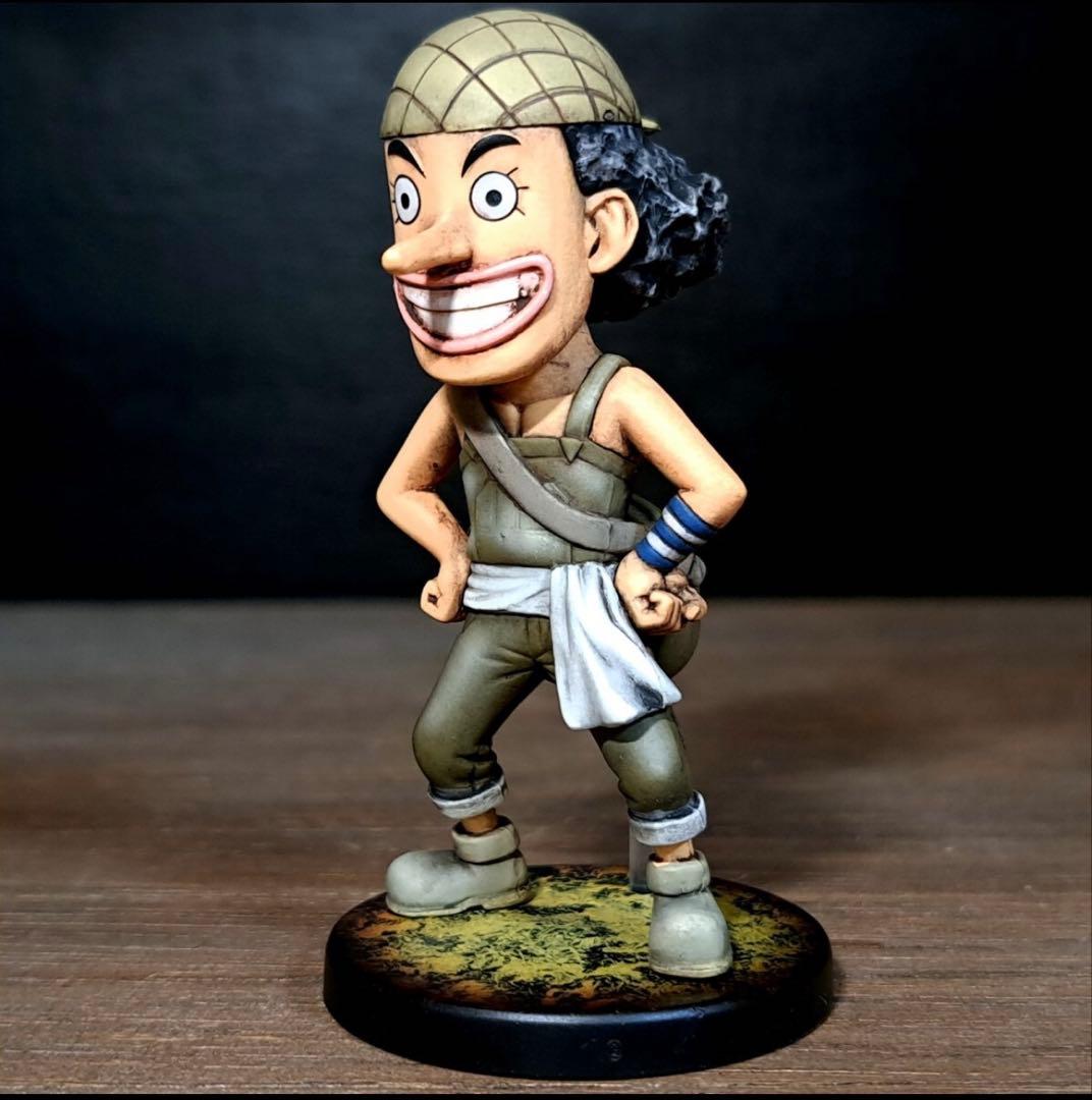 ワンピース　ワールドコレクタブル　ウソップ、カヤ、クロ　リペイント