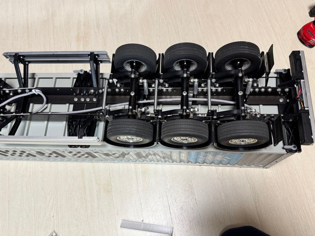 タミヤ 1/14 MAERSKコンテナトレーラー