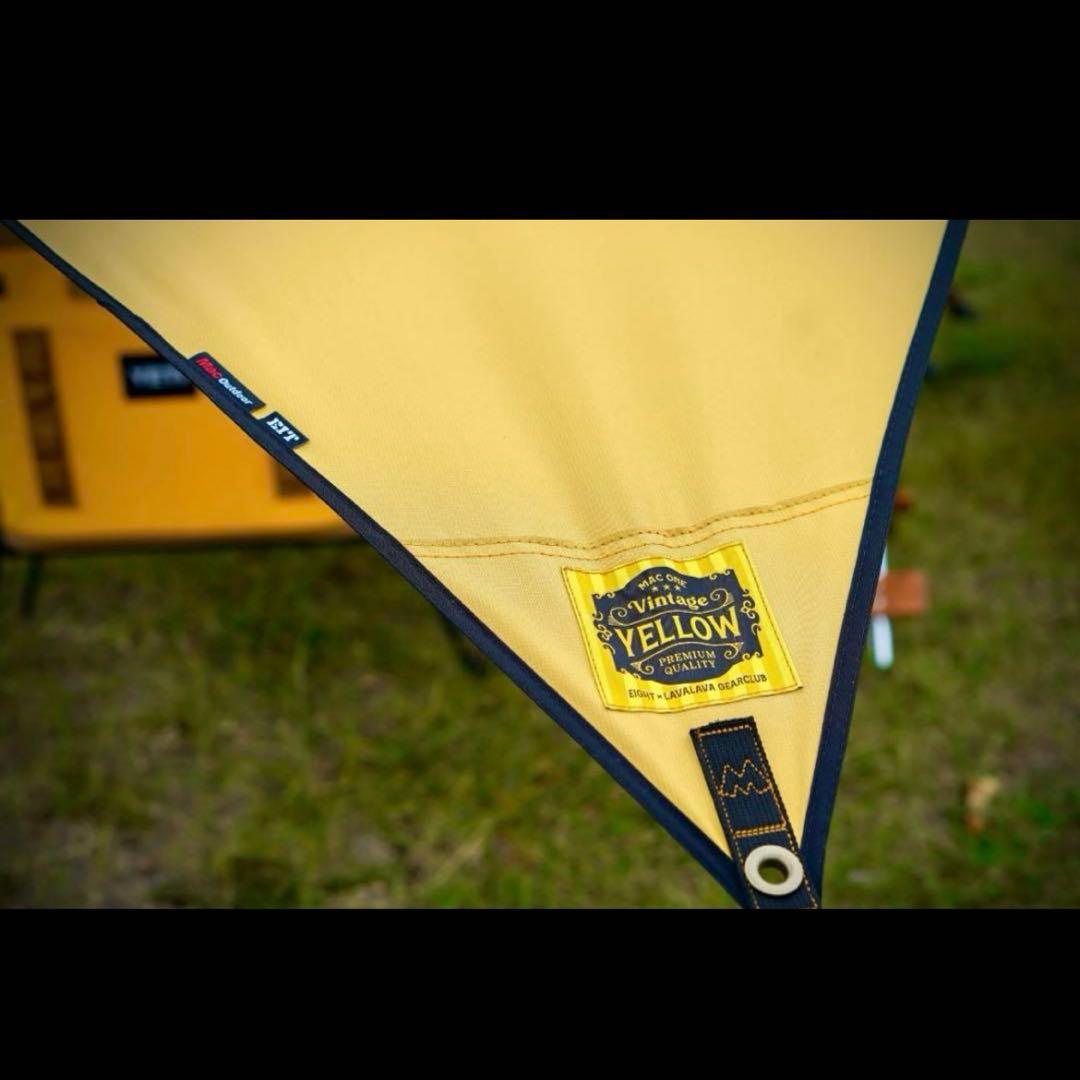 【ラバラバギアクラブ】MAC ONE ウイングタープ ビンテージイエロー